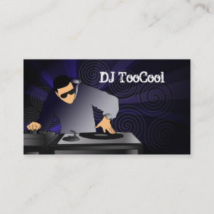 Dj-visitkortar Visitkort