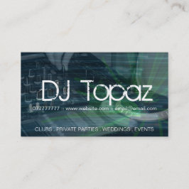 Dj-visitkortar Visitkort