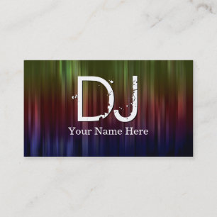 Dj-visitkortar Visitkort