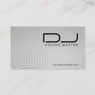 DJ - Visitkortar Visitkort