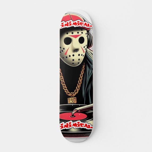 DJ Voorhies Mini Skateboard Bräda 18,5 Cm (Framsida)