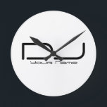 DJ Wall Clock Rund Klocka<br><div class="desc">Copyright © 2009-2016</div>