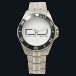 DJ Watch Armbandsur<br><div class="desc">Perfekt för Djs. Enkel och modern DJ-handklocka.</div>
