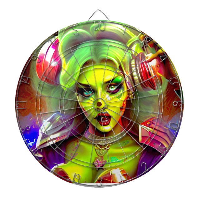 Dj zombie Darts Darttavla (Framsidan)