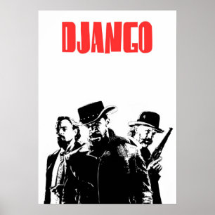 Django Okedjad illustration Poster