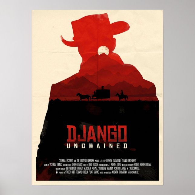 Django Unchached Alternative Poster (Framsidan)
