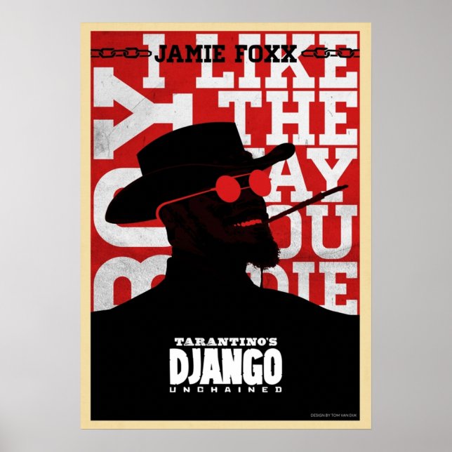 Django Unchached Poster (Framsidan)