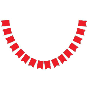 Djärk klassisk röd bakgrund – Bröllopsdesign Vimplar