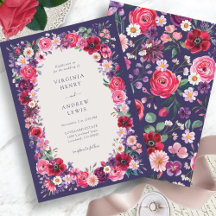 Djärka blommiga bröllop