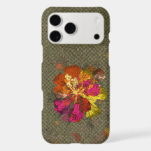 Djärkt Abstrakt Blomning