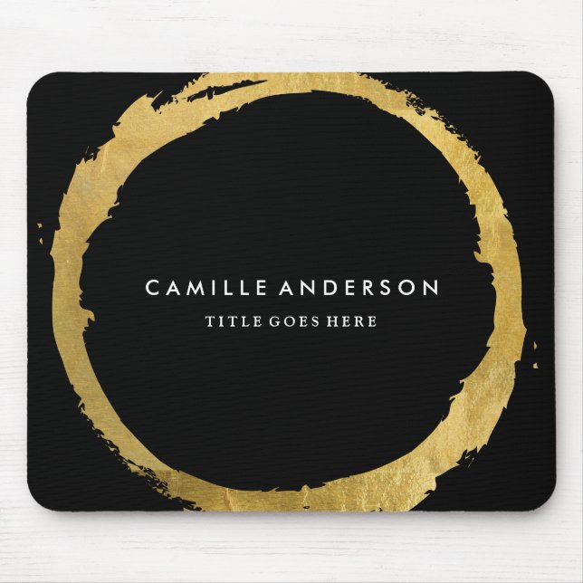 Djärv anpassadeMakeupkonstnär Mousepad Musmatta (Framsidan)