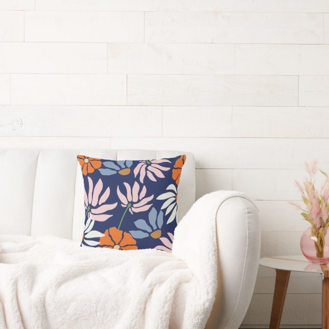 Djärv blomharmoni kudde (Soffa)