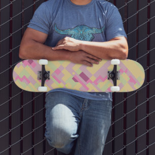 Djärv Boho Abstrakt Mini Skateboard Bräda 18,5 Cm