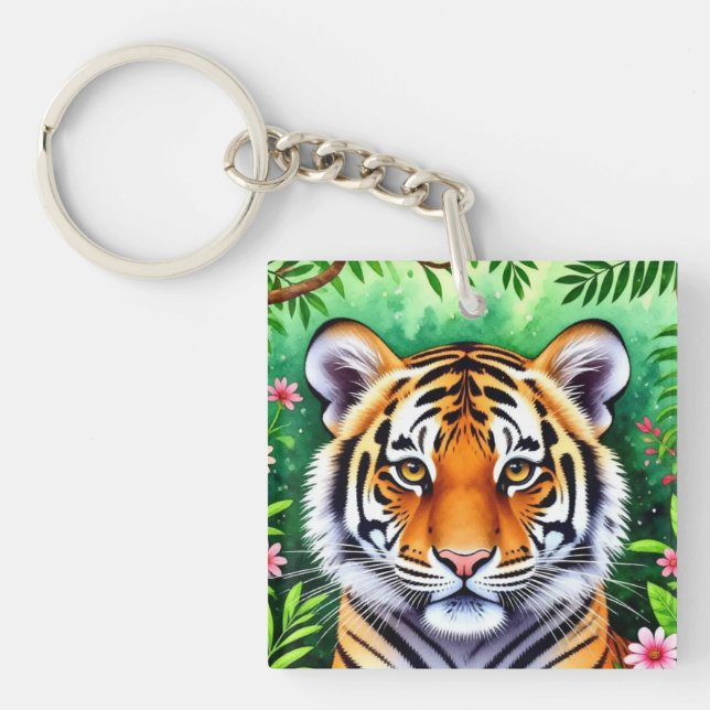 Djärv botanisk tigerunge  (Framsidan)