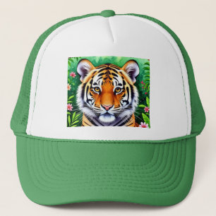 Djärv Botanisk Tigerunge  Keps