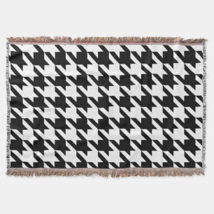 Djärv filt för Houndstooth mönsterkast