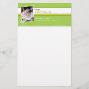 DJÄRV FOTOJULNOTEPAPER:: brightlyflaked 2 Brevpapper