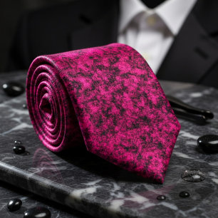 Djärv Fuchsia-struktur för oförskämd stil Slips