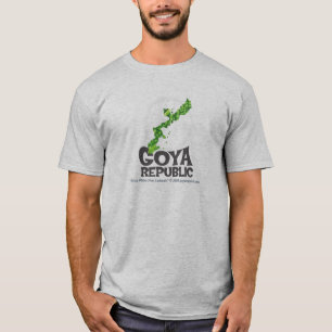 Djärv logotyp för Goya republik T Shirt