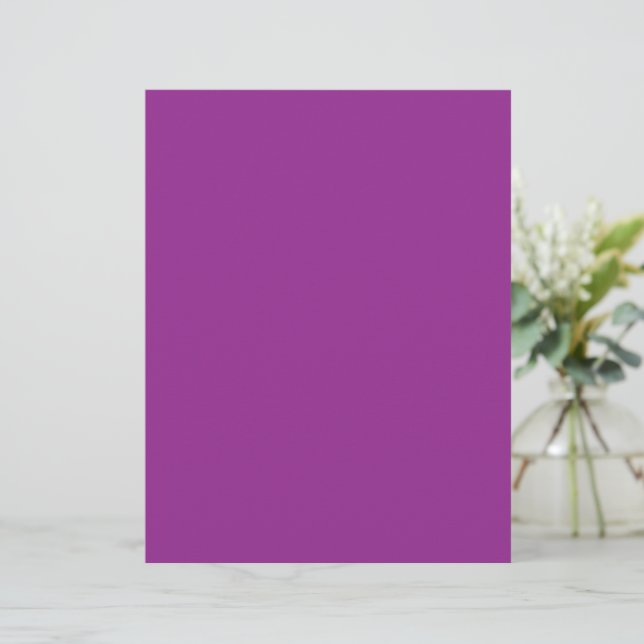 Djärv Magenta Bröllopsinbjudan med Minimal Stil Brevhuvud (Stående Fram)