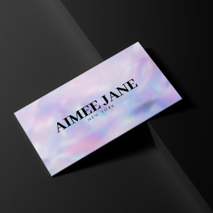 Djärv minimalistisk lyxig boutique tie-dye visitkort