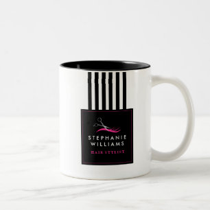 Djärv mugg för hårstylistkaffe