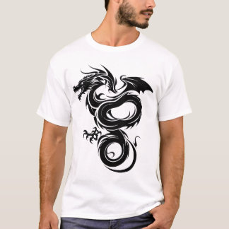 Djärv mytisk drak-grafik av GJA Design T Shirt