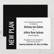 djärv ny plan, uppskjutet tillkännagivande från Br