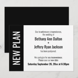 djärv ny plan, uppskjutet tillkännagivande från Br