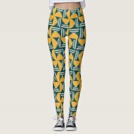 Djärv Och Fräck Abstrakt Leggings