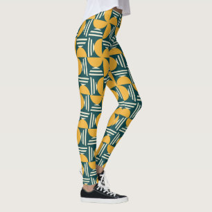 Djärv Och Fräck Abstrakt Leggings
