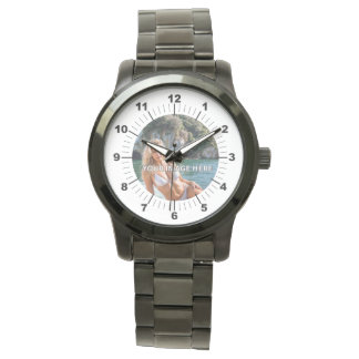 DJÄRV! ⌚ Överdimensionerat svart armbandsur