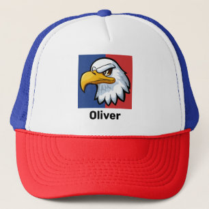 Djärv patriotisk serieörn personlig keps