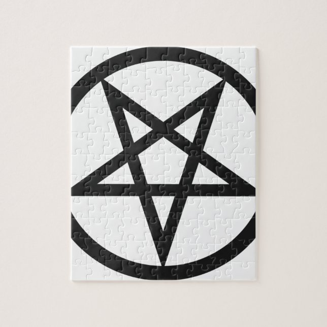Djärv Pentagram Pussel (Vertikal)
