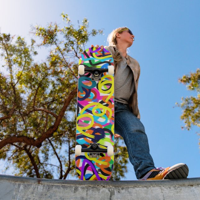 Djärv Popkonst Mini Skateboard Bräda 18,5 Cm (Utomhus 1)