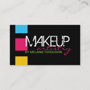 DJÄRV RETRO VISITKORT FÖR MAKEUPKONSTNÄR