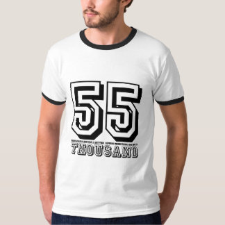 Djärv T-tröja för Rabies 55K Tee Shirt