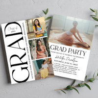 Djärv typografi Multi Foto Studenterfest