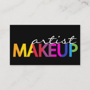 DJÄRV VISITKORT FÖR MAKEUPKONSTNÄR