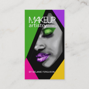 DJÄRV VISITKORT FÖR MAKEUPKONSTNÄR