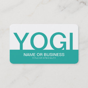 djärv YOGI Visitkort