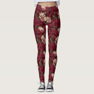 Djärva Anemoner Gnistrar Yoga Leggings