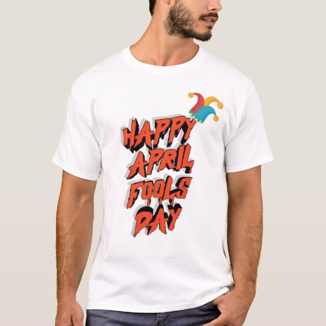 Djärva Aprilskämt-T-shirts som säljer slut T Shirt (Framsida)