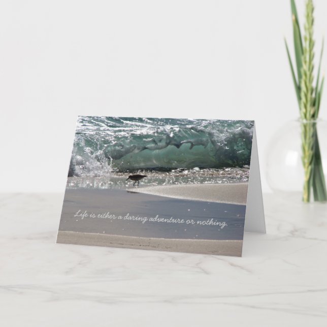 Djärvt äventyr kort (Framsida)