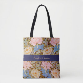 Djärvt blomster William Morris-design Lägg till et Tygkasse