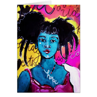 Djärvt Hälsningskort