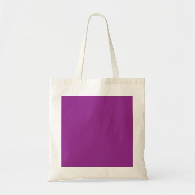 Djärvt Magenta Bröllopsinbjudan med Minimal Stil Tygkasse (Framsidan)