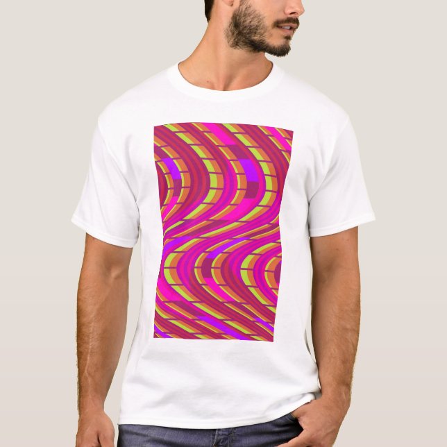 Djärvt virvla runt t shirt (Framsida)