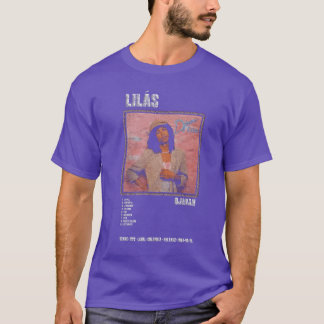 DJAVAN - LILÁS ALBUM SPELLISTA T SHIRT