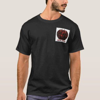Djävelsängel Esports Tröja: Blod Aura Design T Shirt